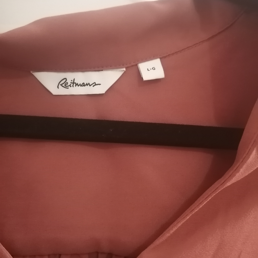 Reitmans Terracotta Short Sleeve Top - Picture 4 of 6